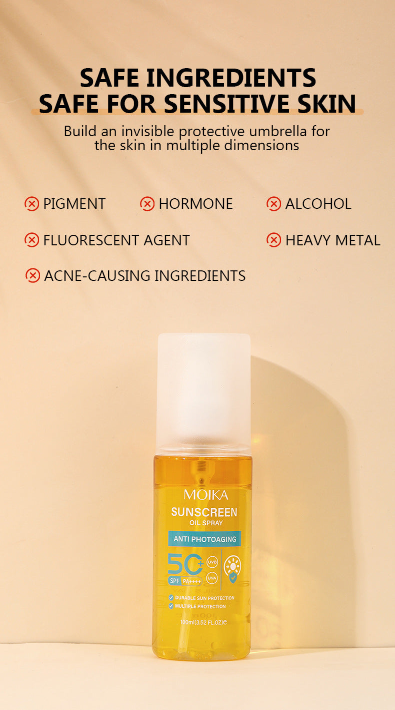 Manfirm SPF 50 Cooling Sunscreen Spray