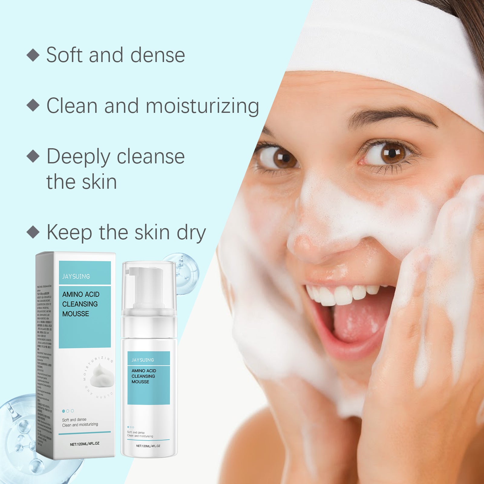 Manfirm Amino Acid Foaming Facial Cleanser