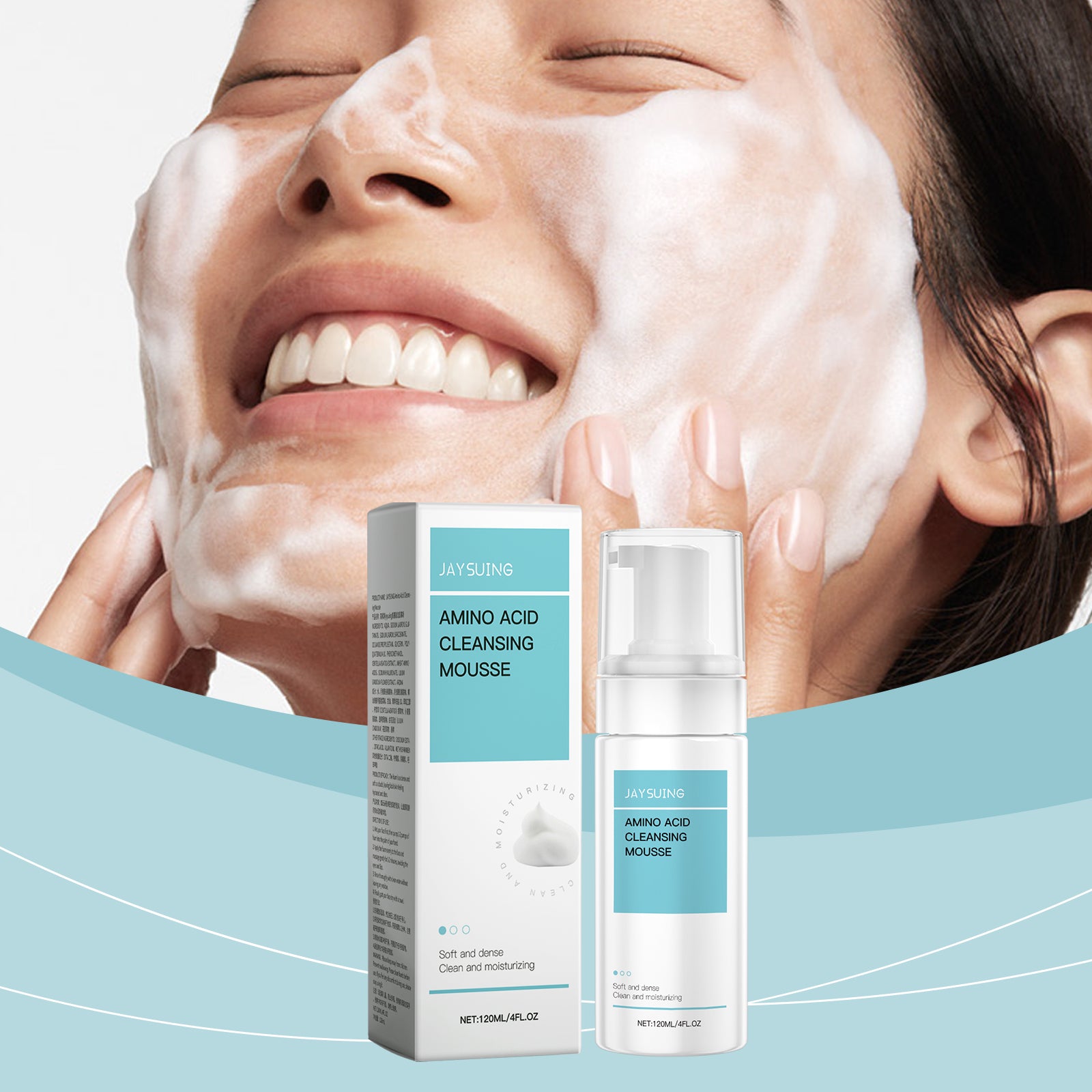 Manfirm Amino Acid Foaming Facial Cleanser