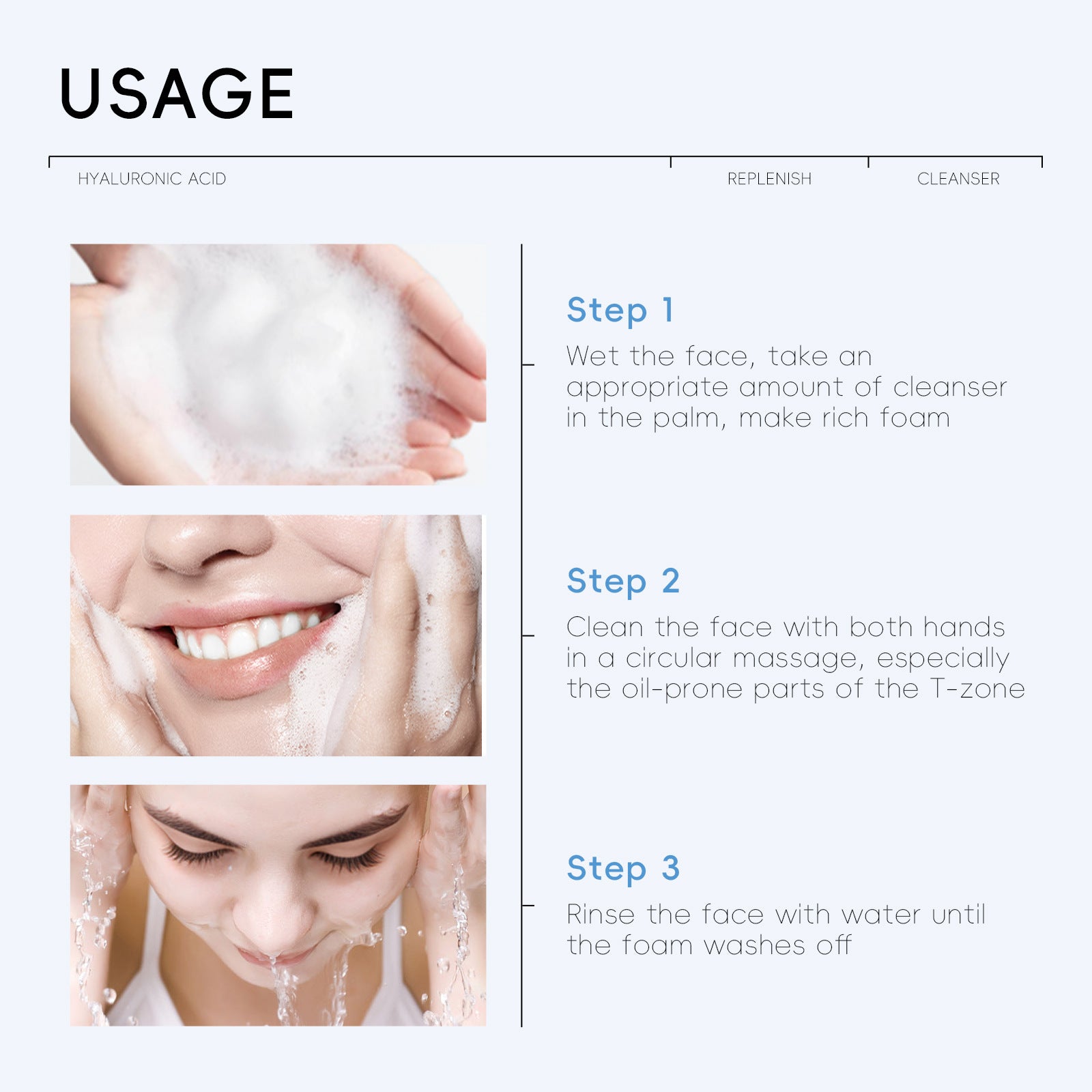 Manfirm Advanced Hyaluronic Acid Face Wash