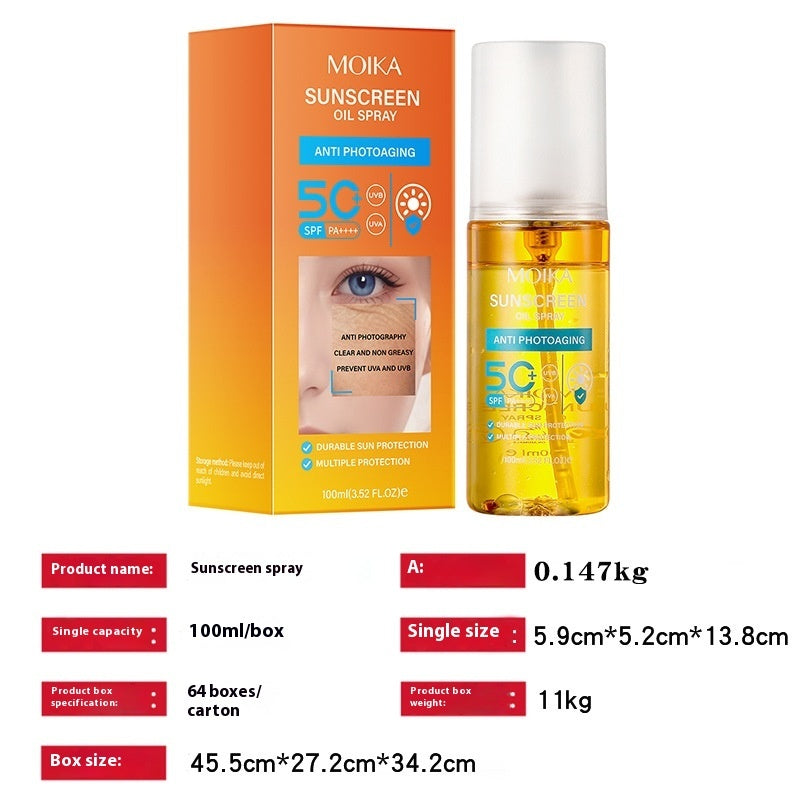 Manfirm SPF 50 Cooling Sunscreen Spray
